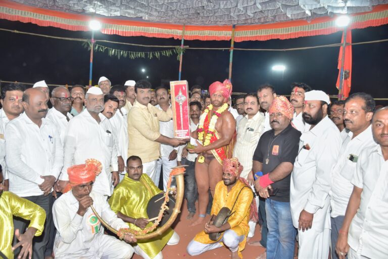 पै.शुभम चव्हाण ठरला वसंत केसरीचा मानकरी