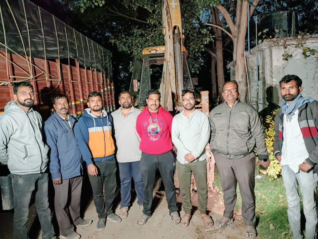 तालुक्यात विविध ठिकाणी अवैध वाळू वाहतूकीवर महसूल प्रशासनाची कारवाई :- तहसिलदार सचिन लंगुटे