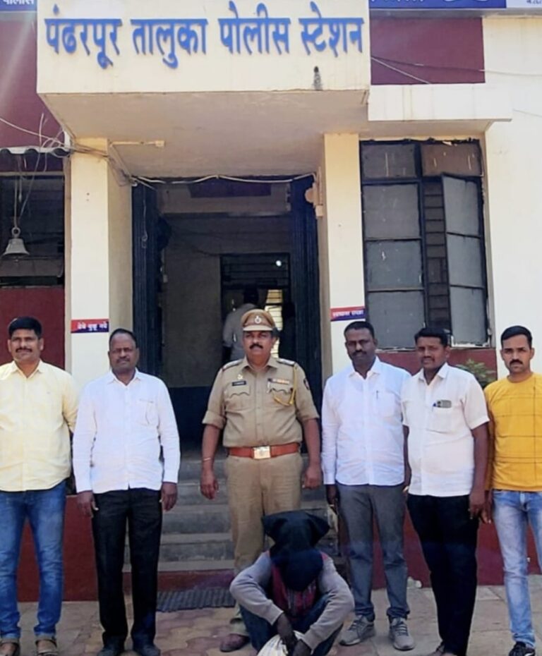 कुऱ्हाड घालून खून केलेल्या आरोपीचा तालुका पोलिसांनी दोन तासात लावला शोध केले जेरबंद